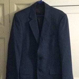 Blue dress coat